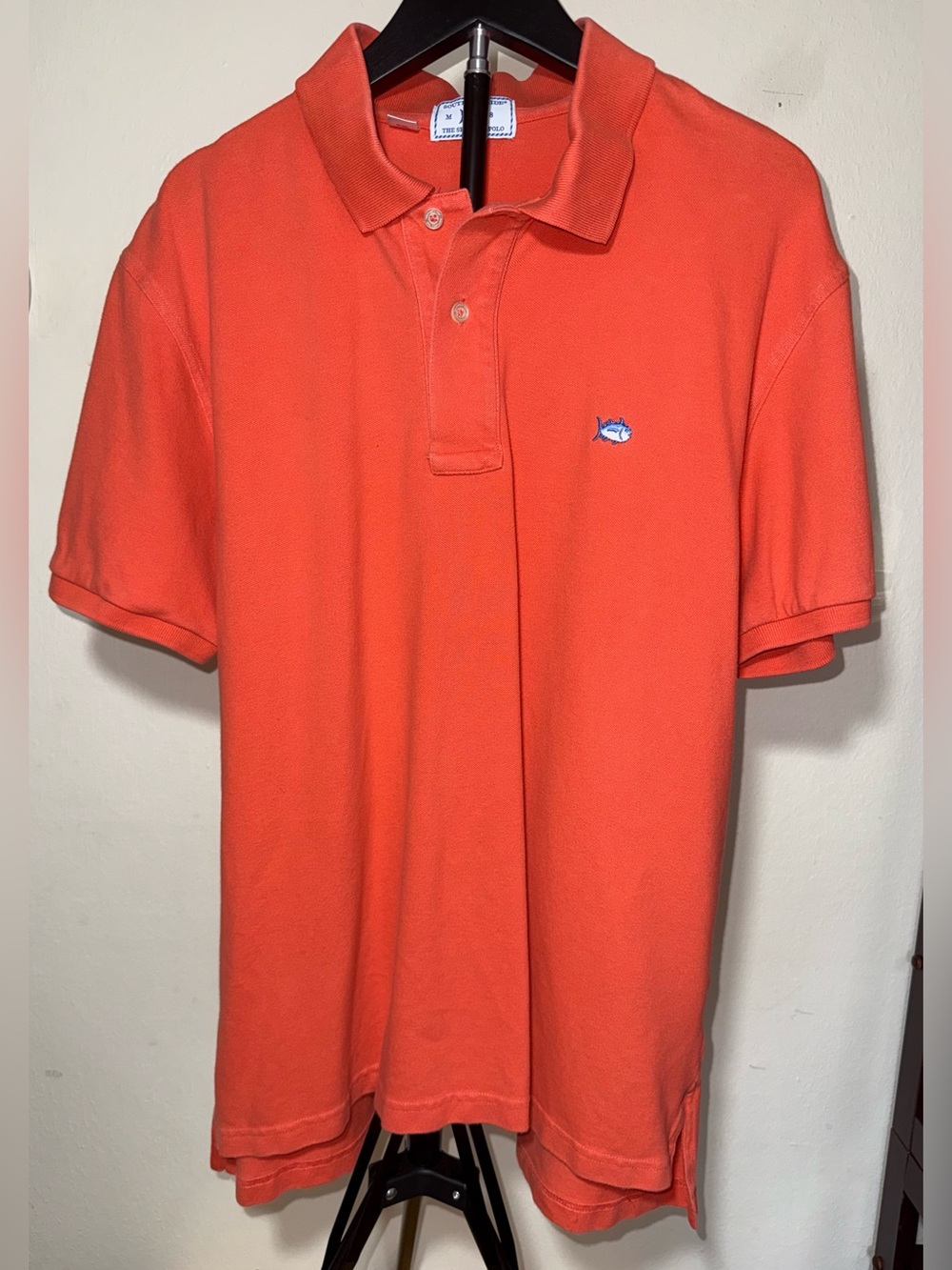 Southern Tide Men's Short Sleeve Skipjack Polo , size M